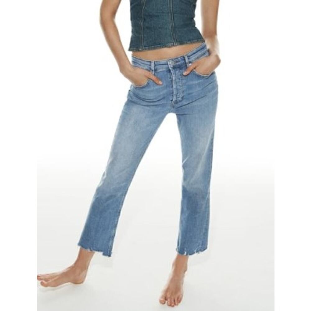 Zara The Dreed Flare Jeans NWT Sz. 36 (US 4)